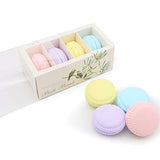 BEITAI Diseño único Creativo Macaron Bath Bomb Oil Aceite Salt Ball Set Todos los aceites Esenciales Naturales Perfecto para Bubble & SPA Bath Regalo Perfecto para el día de la Madre