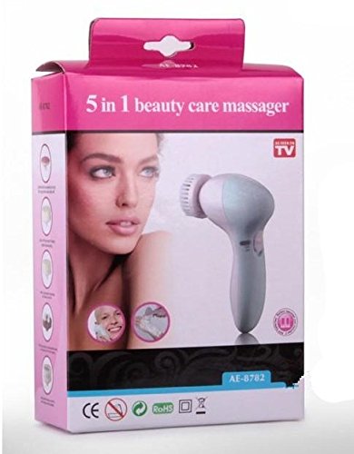 Masajeador Facial, Exfoliante, Relanjante Antiarrugas 5 En 1