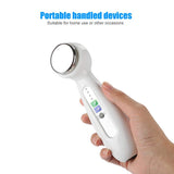 TMISHION Máquina de Adelgazamiento Corporal, Dispositivo de Masaje Facial ultrasónico Antiarrugas para Masaje Facial y Corporal Estiramiento de hinchazón oscuras para Ojos y Patas(US)