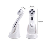 ZYFWBDZ Masajeador Facial Ultrasonido Facial Masaje Anti envejecimiento 5 Modo de luz LED Reafirmación de la Piel Eliminar Arrugas Cuidado de la Piel Instrumento de Belleza