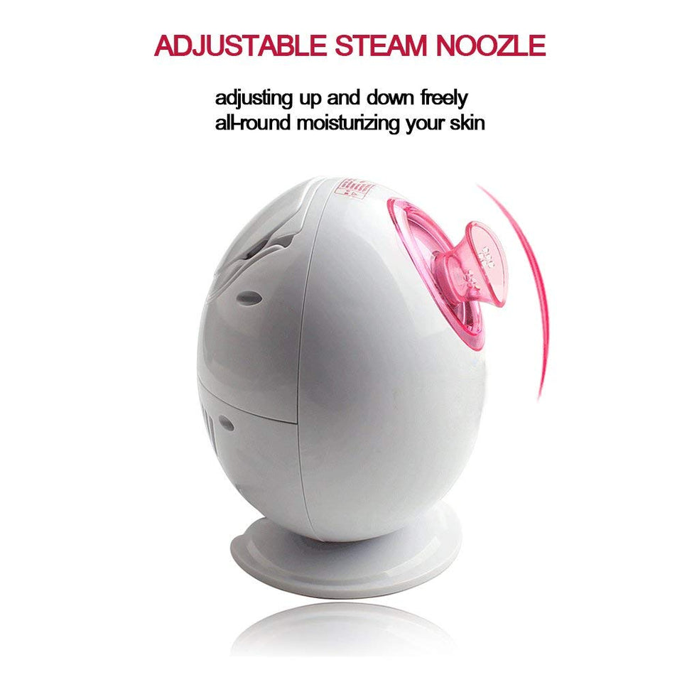 Lzour Facial Vapor Sauna Facial, Cuidado de la Piel Personal Sauna Home SPA vaporización Dispositivo hidratante Piel Limpieza poros Cuidado de la Piel Facial atomizador hidratación Cara rociador