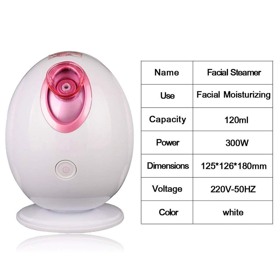Lzour Facial Vapor Sauna Facial, Cuidado de la Piel Personal Sauna Home SPA vaporización Dispositivo hidratante Piel Limpieza poros Cuidado de la Piel Facial atomizador hidratación Cara rociador
