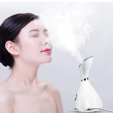 Lzour Vapor Facial irónico Nano, Vapor Facial del Balneario, inhalador Profesional del Vapor del Sino con la Niebla Caliente unclog el poro para el hogar SPA Que Abre los poros para la eliminación