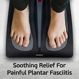 Belmint Masajeador de Pies con Deep Shiatsu Kneading, Masaje Pie de Máquina Equipado con 18 Nodos de Masaje y Función de Calor para Aliviar Dolores de Pie, Estrés, Pantorrilla y Fascitis Plantar