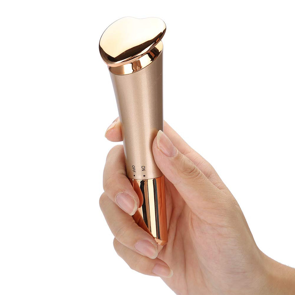 Semme Masajeador Facial Belleza Vibración Masaje Rejuvenecimiento Piel Reafirmante Antiarrugas Levantamiento de Cara Antienvejecimiento Cuidado de la Piel
