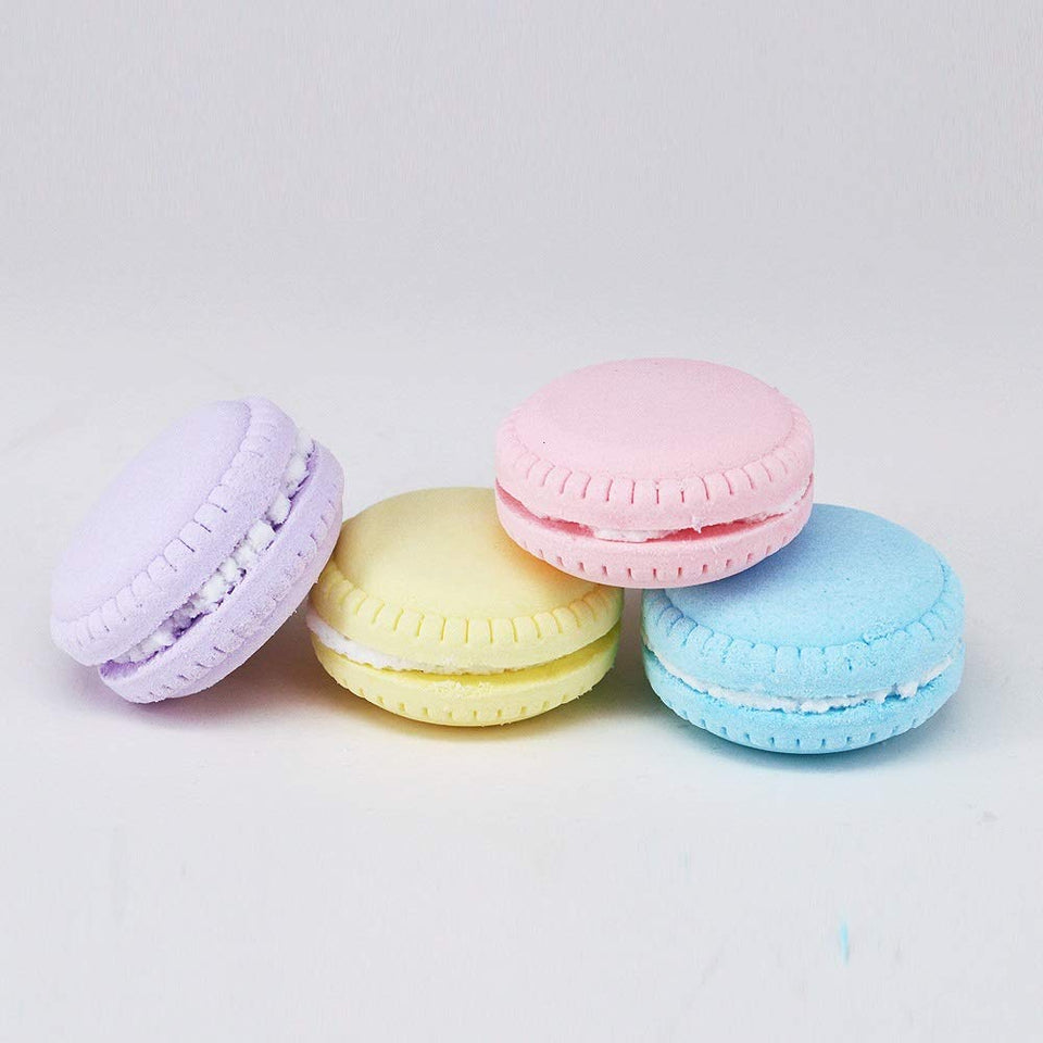 BEITAI Diseño único Creativo Macaron Bath Bomb Oil Aceite Salt Ball Set Todos los aceites Esenciales Naturales Perfecto para Bubble & SPA Bath Regalo Perfecto para el día de la Madre