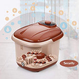T-Day Masajeadores Eléctricos para Pies El baño para masajear SPA de pies, Mima Sus pies con Calor, Burbujas y Herramientas de Masaje, baño de pies terapéuticos con hidromasaje y Calentador