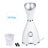 Lzour Vapor Facial irónico Nano, Vapor Facial del Balneario, inhalador Profesional del Vapor del Sino con la Niebla Caliente unclog el poro para el hogar SPA Que Abre los poros para la eliminación