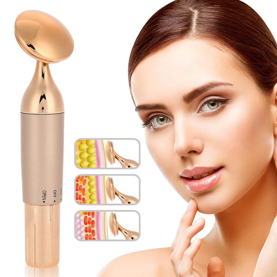 Masajeador Facial, Slim Lift Tighten Dispositivo de Belleza Facial Piel SPA Limpiador Masajeador Anti Arrugas Cuidado de la Piel Dispositivo de Masaje de Ojos