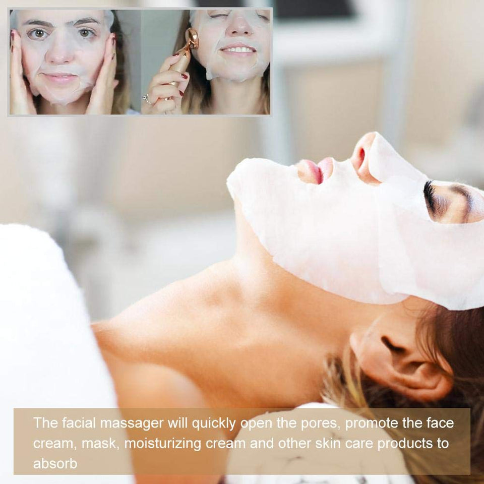 Masajeador Facial, Slim Lift Tighten Dispositivo de Belleza Facial Piel SPA Limpiador Masajeador Anti Arrugas Cuidado de la Piel Dispositivo de Masaje de Ojos