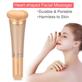 Semme Masajeador Facial Belleza Vibración Masaje Rejuvenecimiento Piel Reafirmante Antiarrugas Levantamiento de Cara Antienvejecimiento Cuidado de la Piel