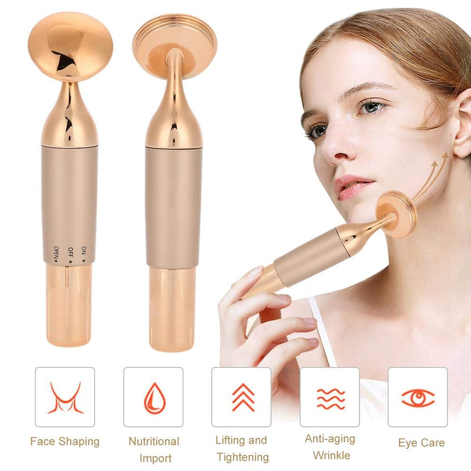 Masajeador Facial, Slim Lift Tighten Dispositivo de Belleza Facial Piel SPA Limpiador Masajeador Anti Arrugas Cuidado de la Piel Dispositivo de Masaje de Ojos
