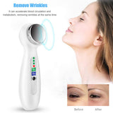 TMISHION Máquina de Adelgazamiento Corporal, Dispositivo de Masaje Facial ultrasónico Antiarrugas para Masaje Facial y Corporal Estiramiento de hinchazón oscuras para Ojos y Patas(US)