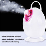 Lzour Facial Vapor Sauna Facial, Cuidado de la Piel Personal Sauna Home SPA vaporización Dispositivo hidratante Piel Limpieza poros Cuidado de la Piel Facial atomizador hidratación Cara rociador