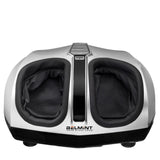 Belmint Shiatsu Masajeador de Pies y Pantorrillas con Función de Calor para Aliviar la Fascitis Plantar, Dolor Crónico y Tensiones, SPA para Pies de Terapia Shiatsu Reenergiza Pies Cansados